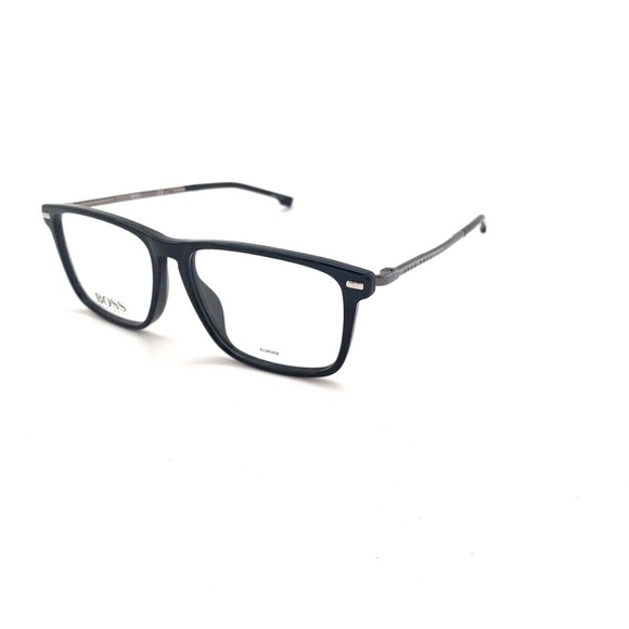 New HUGO BOSS Frames Black Acetate Mens 0931 54mm - Picture 3 of 8